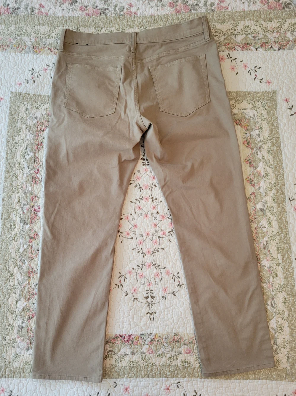 J.Crew Men's Straight Fit Khaki Pants - 34Wx30L
